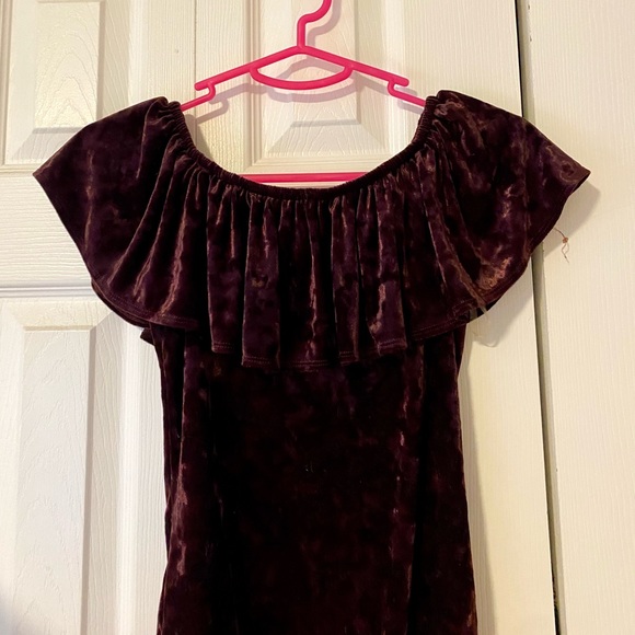 Dark purple bodysuit size small - Picture 2 of 3